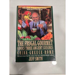 Frugal Gourmet Book Bundle (3) Hardcover Books 1980's